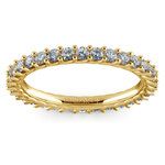 Trellis Diamond Eternity Ring in Yellow Gold | Thumbnail 02