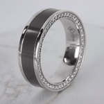 Zeus - Reverse Bevel Platinum Diamond Elysium Ring | Thumbnail 05