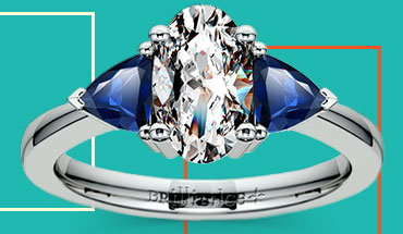 Oval diamonds & Gemstones
