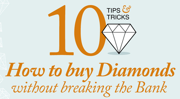 Top 10 Diamond Buying Tips Infographic