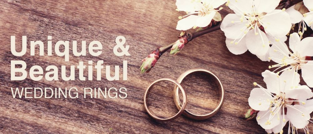unique & beautiful wedding rings